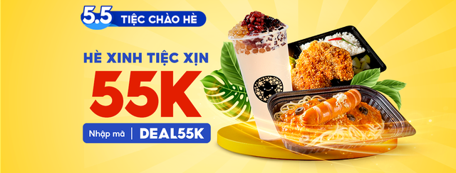 5 quà tặng ưu đãi độc quyền chỉ có trên NowFood Tiệc chào hè 5.5 - 3