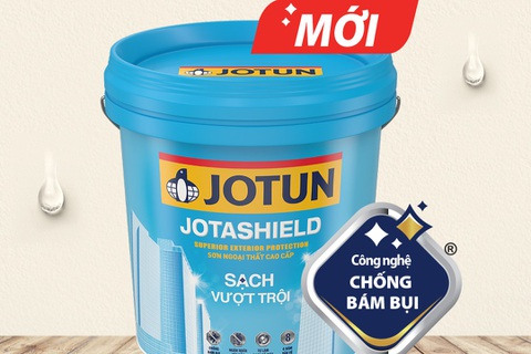 Jotashield Sạch Vượt Trội  - thay đổi cách nghĩ của bạn về sản phẩm sơn ngoại thất