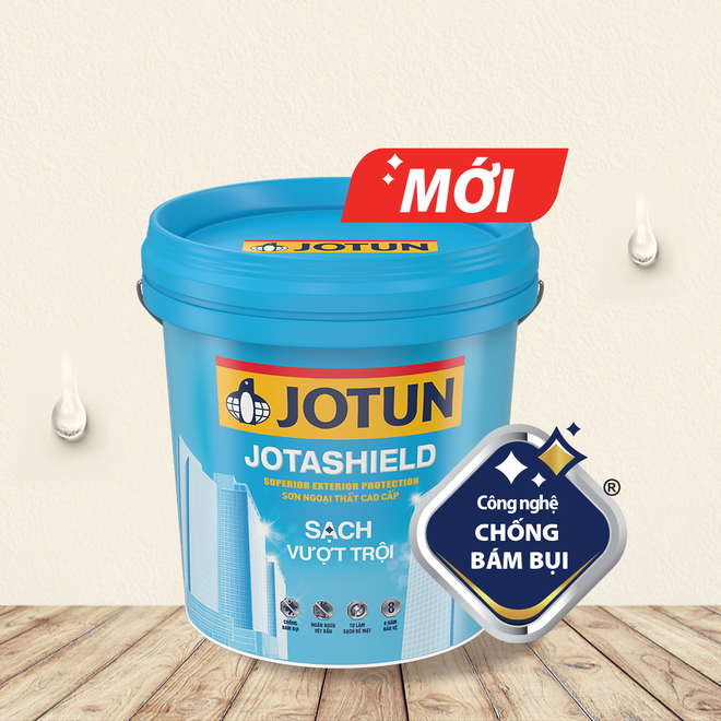 Jotashield Sạch Vượt Trội  - thay đổi cách nghĩ của bạn về sản phẩm sơn ngoại thất - 2