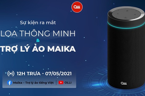 Ra mắt sản phẩm loa thông minh thuần Việt đầu tiên OLLI Maika